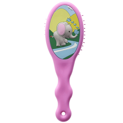 Imagem do produto Escova De Cabelo Desembaraçante Infantil Marco Boni Zoo Mania Elefante Com 1 Unidade