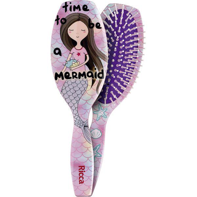 Imagem do produto Escova De Cabelo Ricca Oval Mermaid