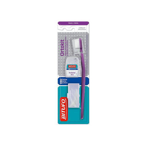 Imagem do produto Escova - Dental Bitufo Orthokit Esc E Fio E Passafio