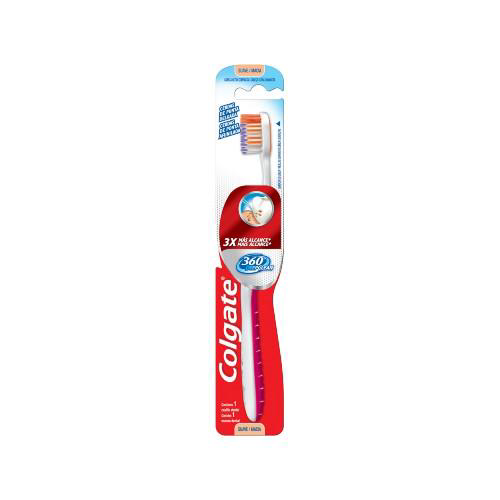 Escova - Dental Colgate 360 Deep Clean Cabeça Ultra Compacta