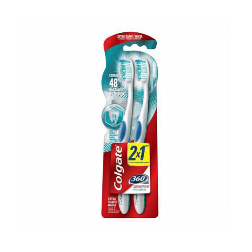 Escova Dental Colgate 360 Proalívio Sensitive Extra Macia