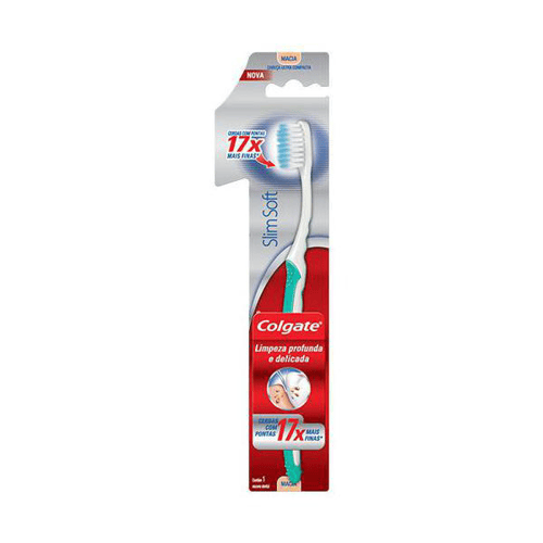 Escova Dental Colgate Slim Macia Cabeca Ultra Compacta