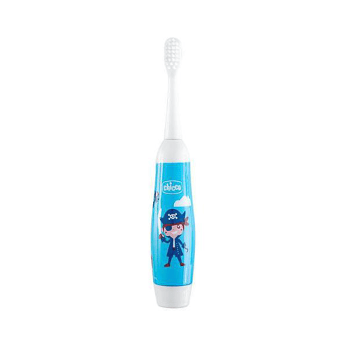 Escova Dental Elétrica Infantil Chicco 3+ Anos Azul