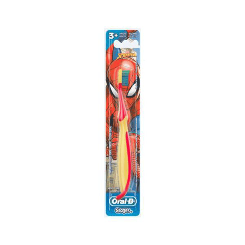 Escova Dental Infantil Oralb Stages Spiderman 1 Unidade