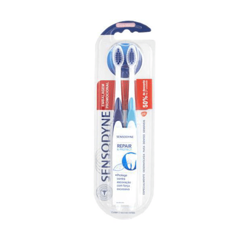 Escova Dental Sensodyne Repair & Protect Extra Macia Com 50% De Desconto Na 2 Unidade