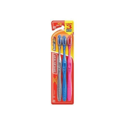 Escova Dental Dentalclean B.Color Leve 3 Pague 2 Media 35