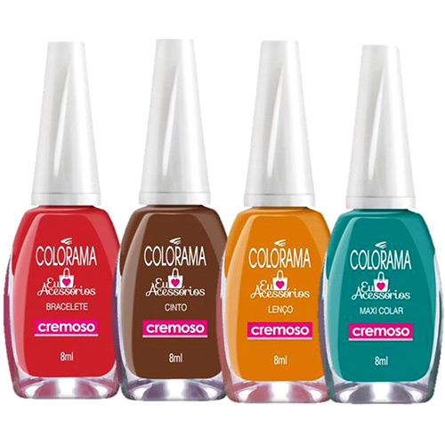 Imagem do produto Esmalte - Colorama Cremoso Acessorios Maxi Colar 8 Ml