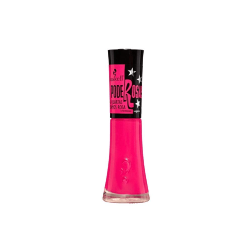 Esmalte Cremoso Haskell Poderosas As Quartas Usamos Rosa 8Ml