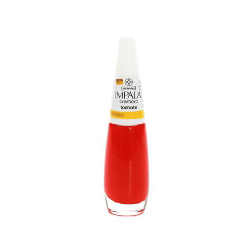 Esmalte Cremoso Impala Tomate Com 7,5Ml