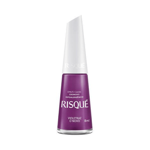 Imagem do produto Esmalte Cremoso Risqué Violetraz O Novo 8 Ml