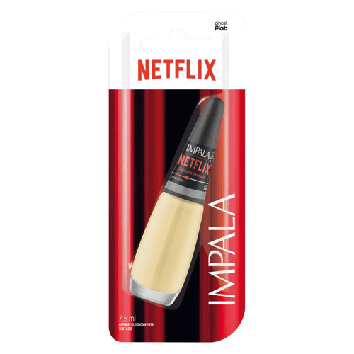 Esmalte Impala Netflix 7,5Ml Cremoso Digno De Desmaio