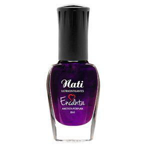 Esmalte Nati Metálico Ametista Púrpura Com 8Ml