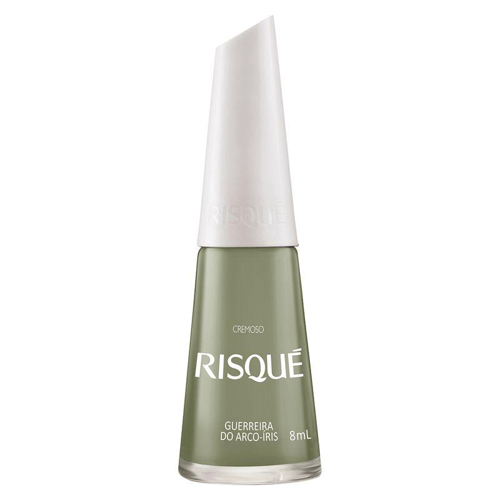 Esmalte Risque 8Ml Cremoso Guerreira Do Arco Iris