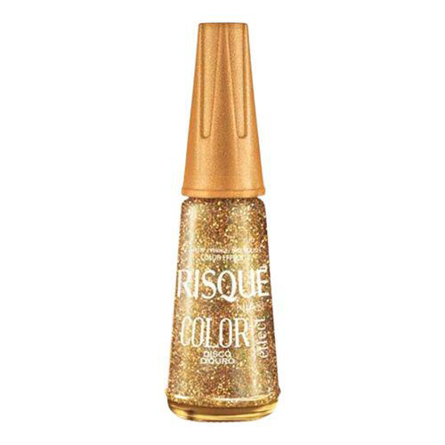 Imagem do produto Esmalte Risqué Cobertura Brilhante, Disco Douro E Tule 8Ml