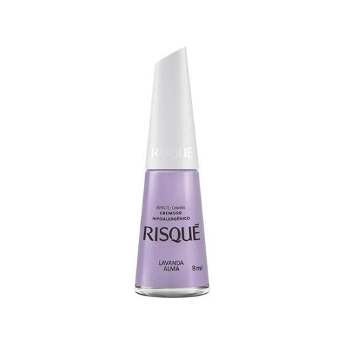 Imagem do produto Esmalte Risqué Cor Lavanda Alma Com 8Ml