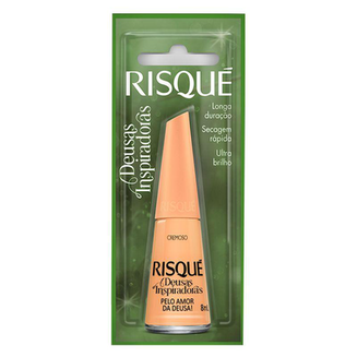 Esmalte Risque Deusas Inspiradoras 8Ml Cremoso Pelo Amor Da Deusa