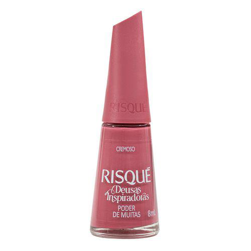 Imagem do produto Esmalte Risqué Deusas Inspiradoras Poder De Muitas Rosa 8 Ml