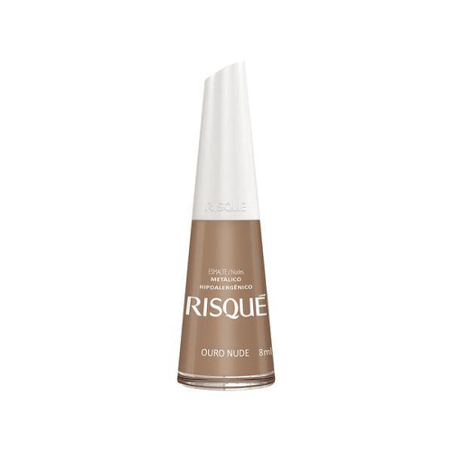 Esmalte Risqué Fast Fashion Ouro Nude 8 Ml