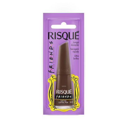 Esmalte Risque Friends 8Ml Cremoso Cafe No Central Perk