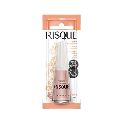 Esmalte Risque - Po-De-Arroz Cremoso