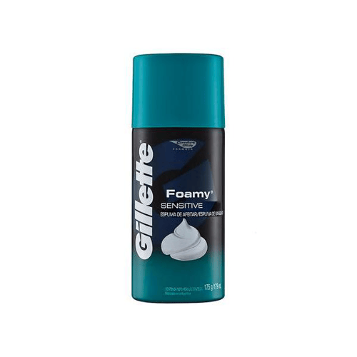 Espuma Barbear Gillette Foamy Pele Sensivel 175G - Gillette Foamy P.Sensiv 150G