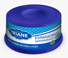 Imagem do produto Esparadrapo Triane Impermeavel 2,5X4,5 Branco