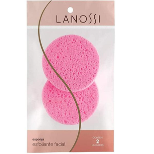 Imagem do produto Esponja Lanossi Esfoliante Com 02