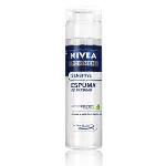 Espuma De Barbear Nivea Sensitive Shaving - Com 144 Gramas