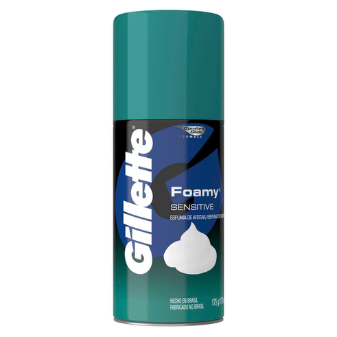 Imagem do produto Espuma Para Barbear Gillette Foamy 175G Pele Sensivel