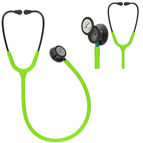 Estetoscópio Littmann Classic Iii 3M Verde Limão Smoke 5875