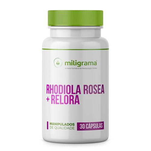 Estimulante Físico E Mental Com Rhodiola E Relora 30 Cápsulas