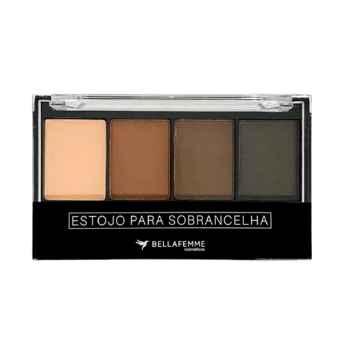 Imagem do produto Estojo De Sombra P/Sobrancelha Bella Femme