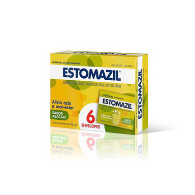 Estomazil Sabor Abacaxi com 6 envelopes