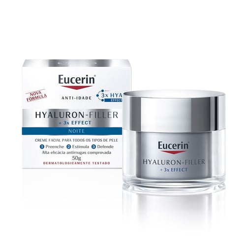 Eucerin Hyaluron Filler Creme Facial Noite 50G