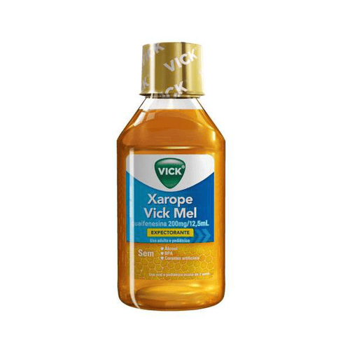 Expectorante Xarope Vick Mel Com 120Ml  + Copo De Medida