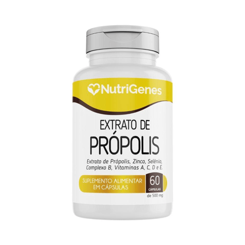 Extrato De Própolis 500 Mg 60 Cápsulas Nutrigenes