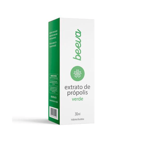 Extrato De Própolis Verde Beeva Gotas 30Ml