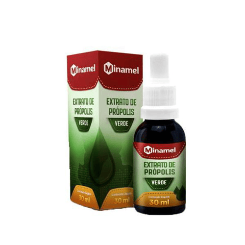 Imagem do produto Extrato De Própolis Verde Minamel 30Ml