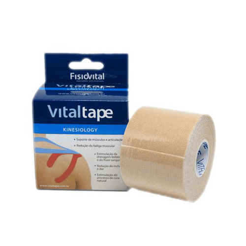 Imagem do produto Faixa Vitaltape Kinesio 5Cmx5m Beg/Fis