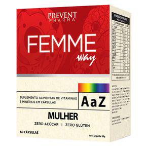 Femme Way Mulher Az C/60 Cápsulas