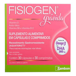 Fisiogen Gravida 30 Capsulas E 30 Compri