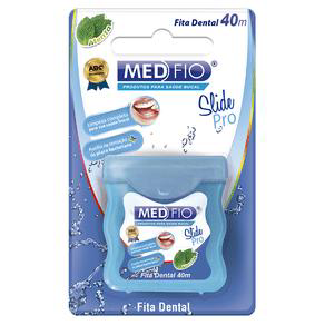 Imagem do produto Fita Dental Medfio 40M Slide Pro Menta