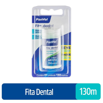 Fita Dental Panvel Oral System Leve 130M Pague 100M