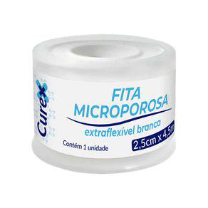 Imagem do produto Fita Microporosa Curex Branca 2,5Cmx4,5M