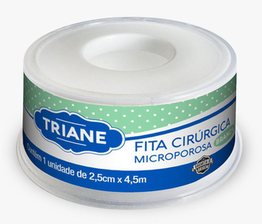 Fita Microporosa Hipoalergica Triane 2,5X4,5 Branco