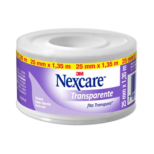 Fita Transparente Nexcare 25Mm 1,35M Com 1 Unidade