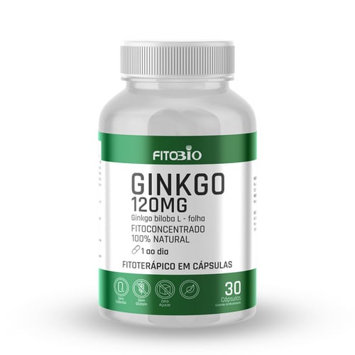 Imagem do produto Fitobio Ginkgo Biloba 120Mg 30''S