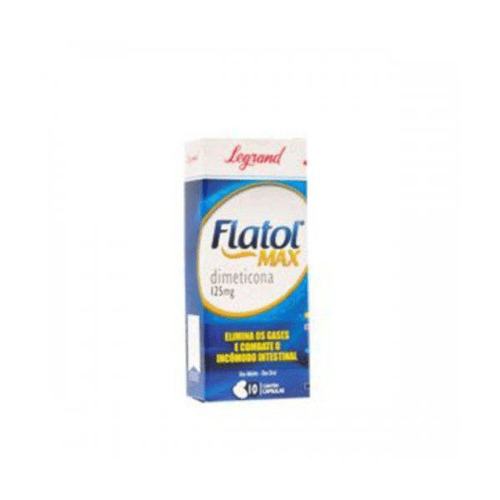 Imagem do produto Flatol - Max 125Mg 10 Cápsulas