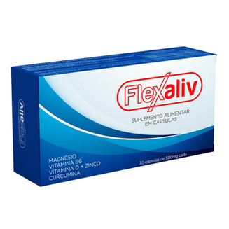 Flexaliv Magnesio 500Mg 30 Cápsulas