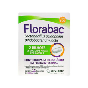 Florabac 12 Cápsulas